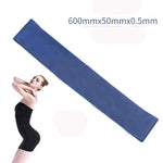 5 Colors Yoga Resistance Rubber Bands Indoor Outdoor Fitness
