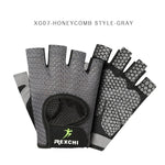 REXCHI Professional Gym Fitness Gloves Power Weight Lifting